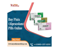 Buy Pinix (Alprazolam) pills online at very reasonable prices