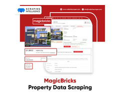 MagicBricks Property Data Scraping services