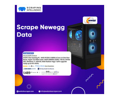 Web Scraping Newegg Data | Scrape Newegg Data