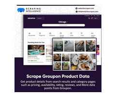 Groupon Product data Scraping | Scrape Groupon Product Services