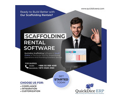 Scaffolding software- Quickdice ERP