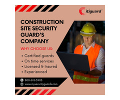 Trusted Construction Security Guards in Los Angeles - Citiguard