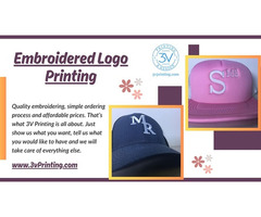 Enhance Your Brand with Custom Embroidery Services from 3v Printing in Atlanta