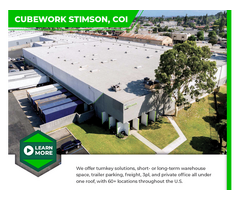 Flexible Warehouse & Office Space at Cubework Stimson with no Hidden Fees