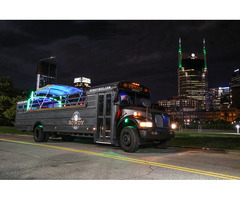 Experience The Top Rated Nashville Party Bus Tours and Rentals Rowdy Bus