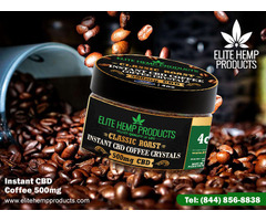 Rejuvenate Your Day with CBD Infused Coffee - Elite Hemp Products