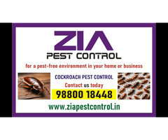 Zia pest control service | Best service providedin Bangalore | 1962