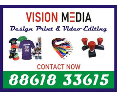 Vision media | Digital printing | Pin badge | Cup Printing | 1964