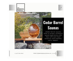 Elevate Your Relaxation with Cedar Saunas