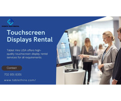 Professional Touchscreen Rentals in USA