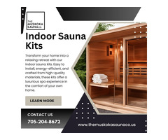 Indoor Cedar Cube Saunas | Indoor Saunas