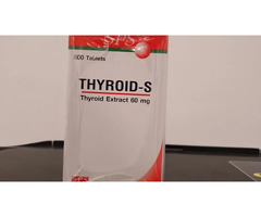 THYROID-S,NDT, for Hypothyroidism 60 Mg, 500 Tablets Free shipping