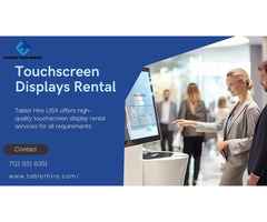 Professional Touchscreen Rentals in USA