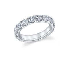 Bachendorf's Platinum Diamond Eternity Band