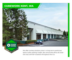 Flexible Warehouse Space at Cubework Kent, WA - with no hidden fees