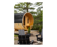 Experience Ultimate Relaxation with Our 6 Person Barrel Sauna Collection