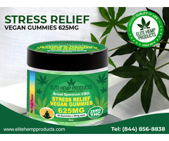 Calm Your Mind and Body with Our Stress Relief Vegan Gummies