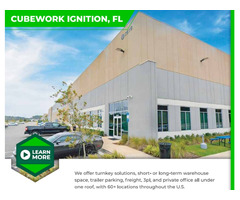 Flexible Office Space at Cubework Jacksonville with no hidden fees