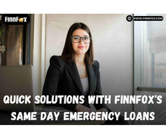 Quick Solutions with FinnFox's Same Day Emergency Loans