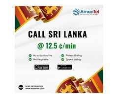 Cheap International Calling Card to Call Sri Lanka from USA and Canada