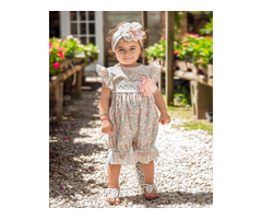 Elegant Gabrielle'S Garden Bubble – Infant Clothes Online