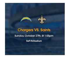 Chargers VS. Saints Tickets 2024