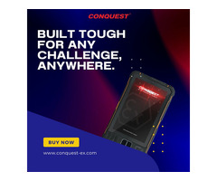 Conquest Ex201 and Ex202: The Ultimate Rugged Smartphones for Industrial Use.