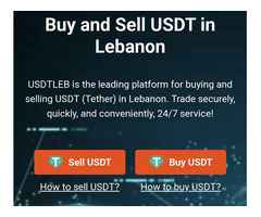 Automated USDT Buying and Selling Service in Lebanon - Low Fees, 24/7 Access via Whish App