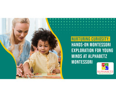 Nurturing Curiosity: Hands-On Montessori Exploration for Young Minds at Alphabetz Montessori