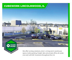 Flexible Warehouse Space at Cubework Lincolnwood with no hidden fees