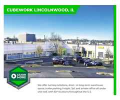 Flexible Warehouse Space at Cubework Lincolnwood with no hidden fees