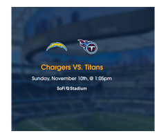 Los Angeles Chargers vs. Tennessee Titans Free Tickets