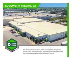 Flexible Warehouse Space at Cubework Fresno with no hidden fees