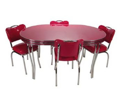 The diverse array of Family Dining sets for sale are in distinct sizes and banding