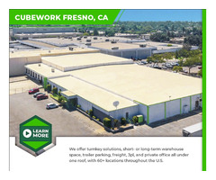 Flexible Office Space at Cubework Fresno with no hidden fees