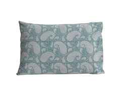 Buy Block Print Lumbar Pillow Online