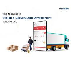 Pickup and Delivery App Development Company in Dubai, UAE - Codknox