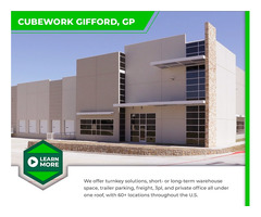 Flexible Warehouse Space at Cubework Gifford with no hidden fees