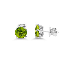 Shop Gold Peridot Earrings for Women