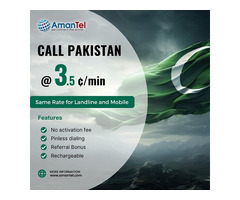 Cheap and Best International Phone Calling Cards to Call Pakistan from USA and Canada