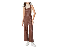 Step Up Your Style Game with Women’s Leather Rompers!