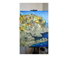 Buy Cityscape Oil Paintings on Canvas | Vibrant & Hand-Painted