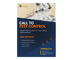 Call to Pest Control | Make your home safe with USA's #1 Pest Control Service