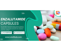 Buy Enzalutamide Capsules in the Philippines Thailand at Best Prices From LetsMeds