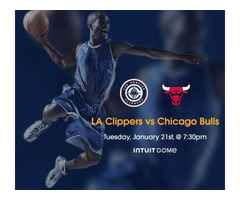 LA Clippers vs Chicago Bulls Tickets Intuit Dome