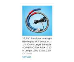 PVC Pipe Bender for Artists electricians spa pool plumbers