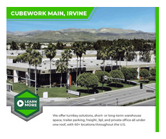 Flexible Warehouse Space at Cubework Irvine with no hidden fees