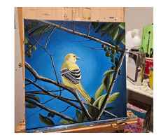 Buy Bird & Animal Oil Paintings on Canvas at Affordable Price - Anneshascanvas