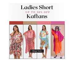 Experience Ultimate Comfort with Mini Apparels' Ladies Short Kaftans