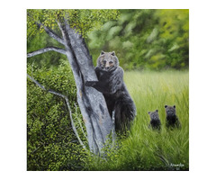 Buy Animal Oil Paintings on Canvas at Affordable Price - Anneshascanvas